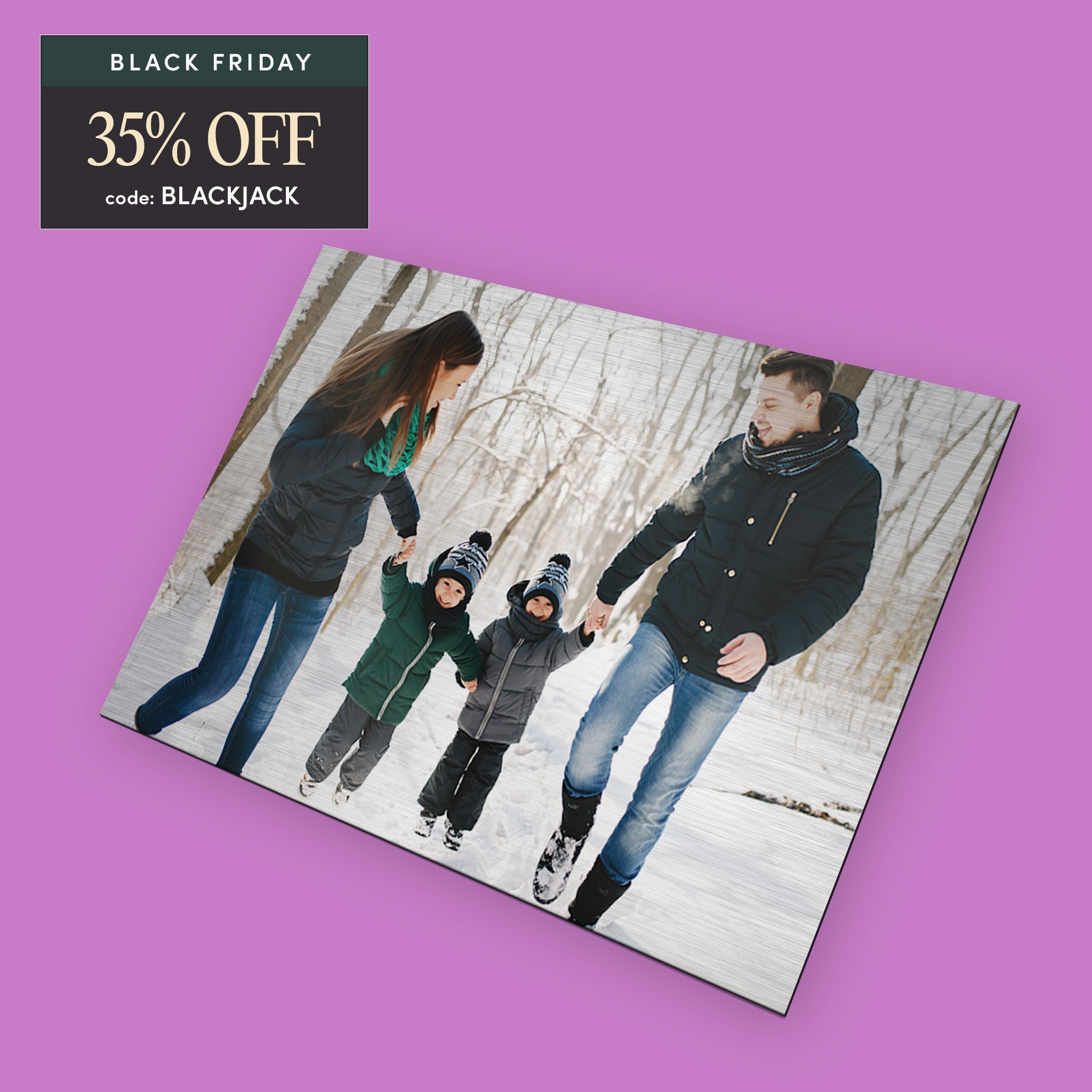 Metal Prints - Brushed Silver