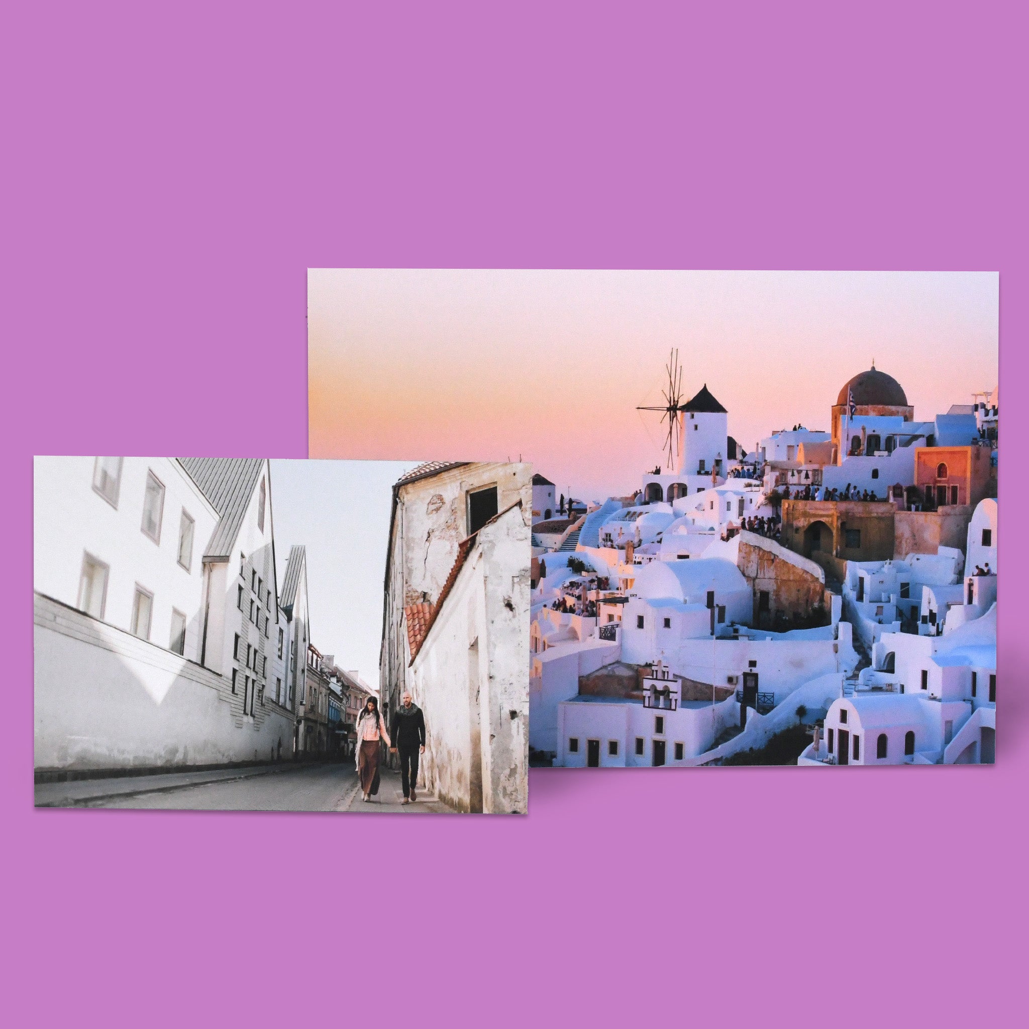White Metal Prints