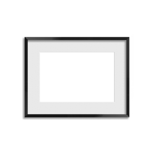 Lacquer Frame // Liquid Black