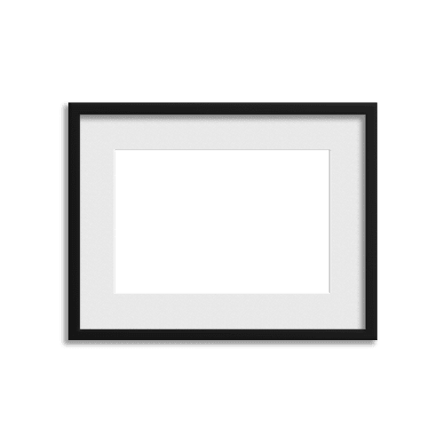 Lacquer Frame // Liquid Black