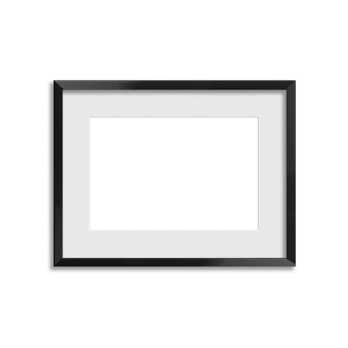 Lacquer Frame // Liquid Black