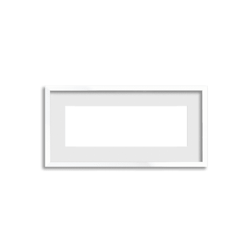 Lacquer Frame // Dazzling White