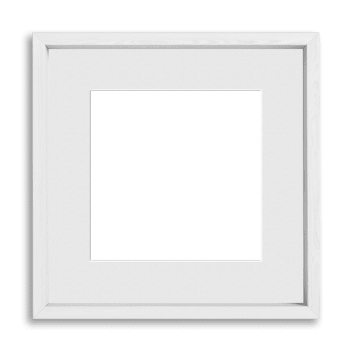 Loft Frame // Crisp White