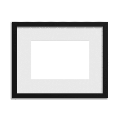 Lacquer Frame // Liquid Black
