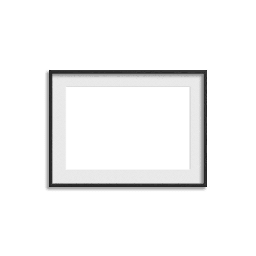Gallery Frame // Rich Black