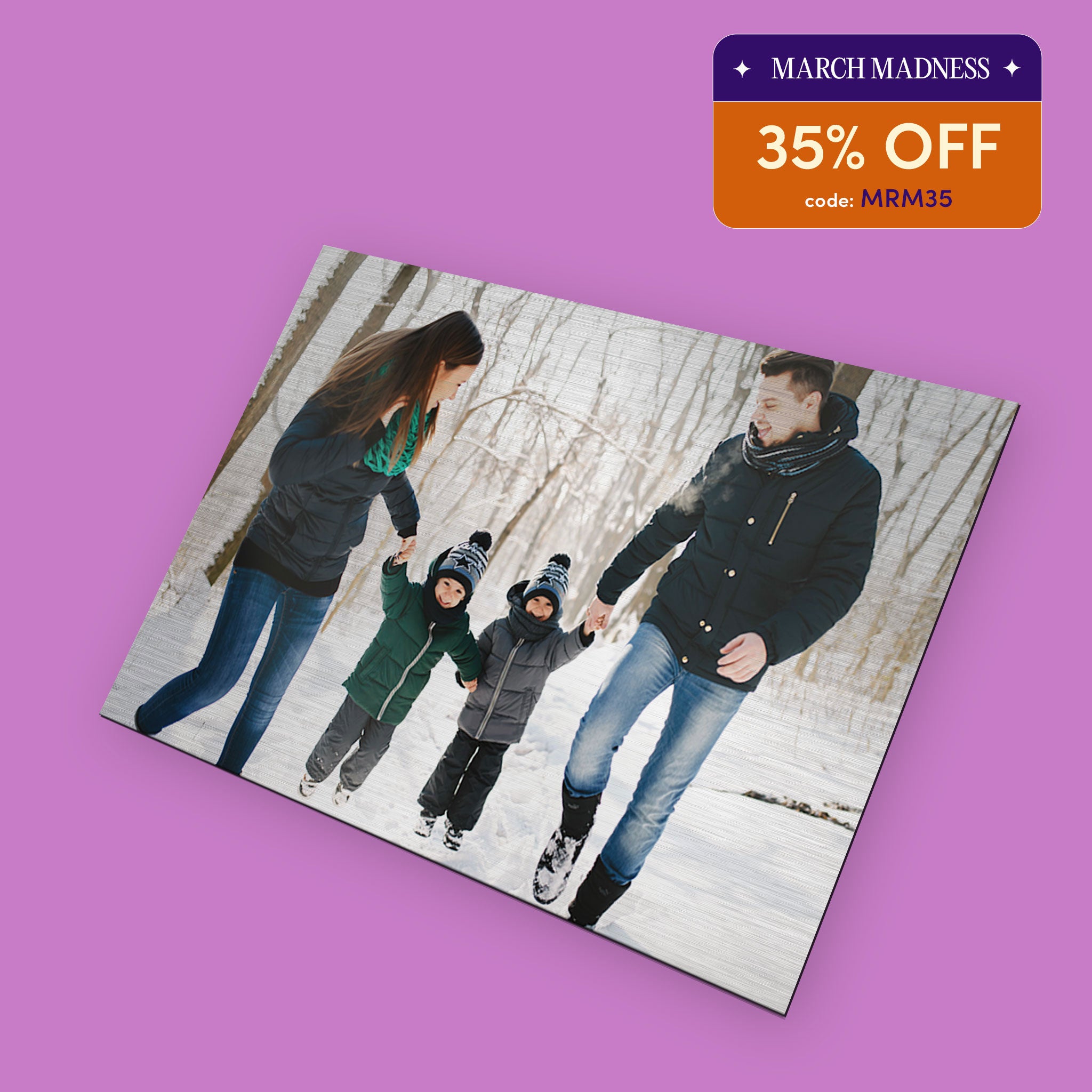 Metal Prints - Brushed Silver