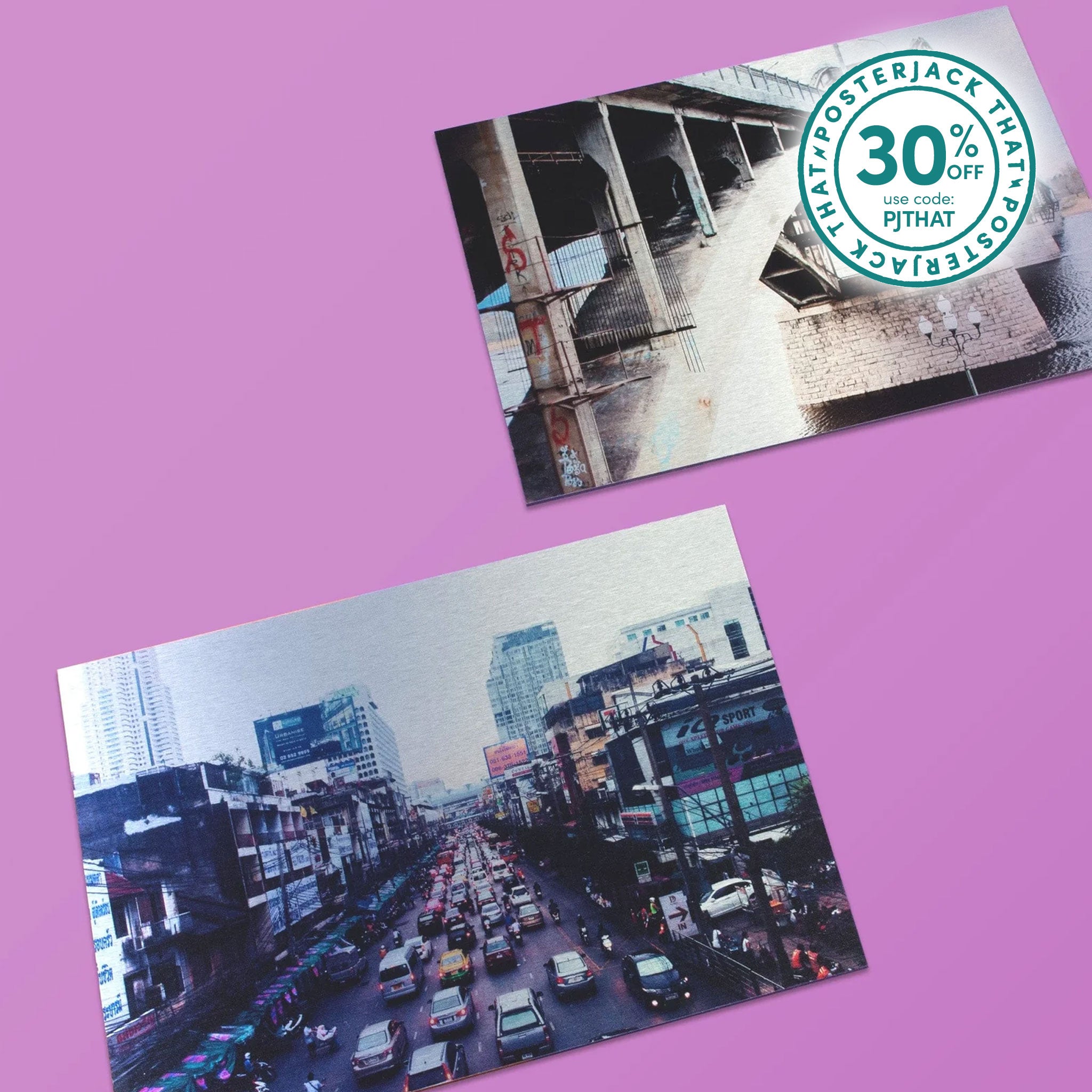 Metal Prints - Brushed Silver