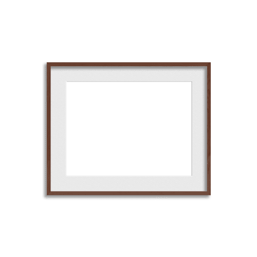 Gallery Frame // Light Walnut