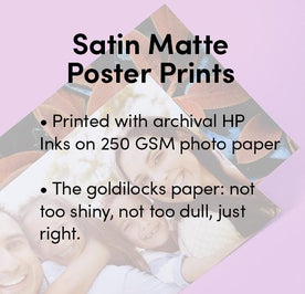 Satin Matte Poster Prints Image