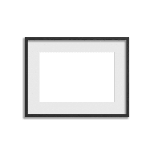 Gallery Frame // Rich Black